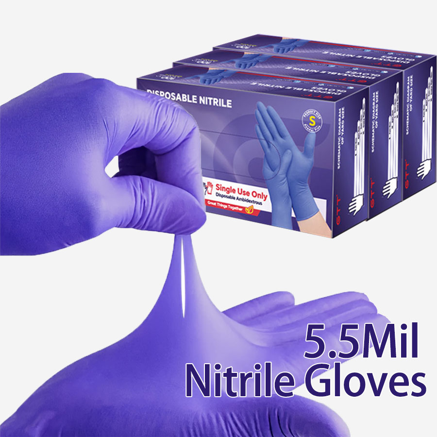 Exam Glove Nitrile - 200 Adet Tek Kullanımlık Nitril Eldiven