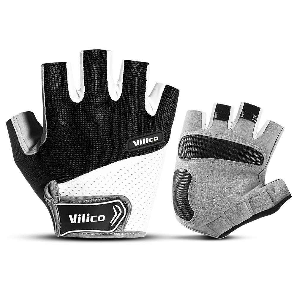 Cut Resistant Glove - Bisiklet eldivenleri yarım parmak darbeye dayanıklı