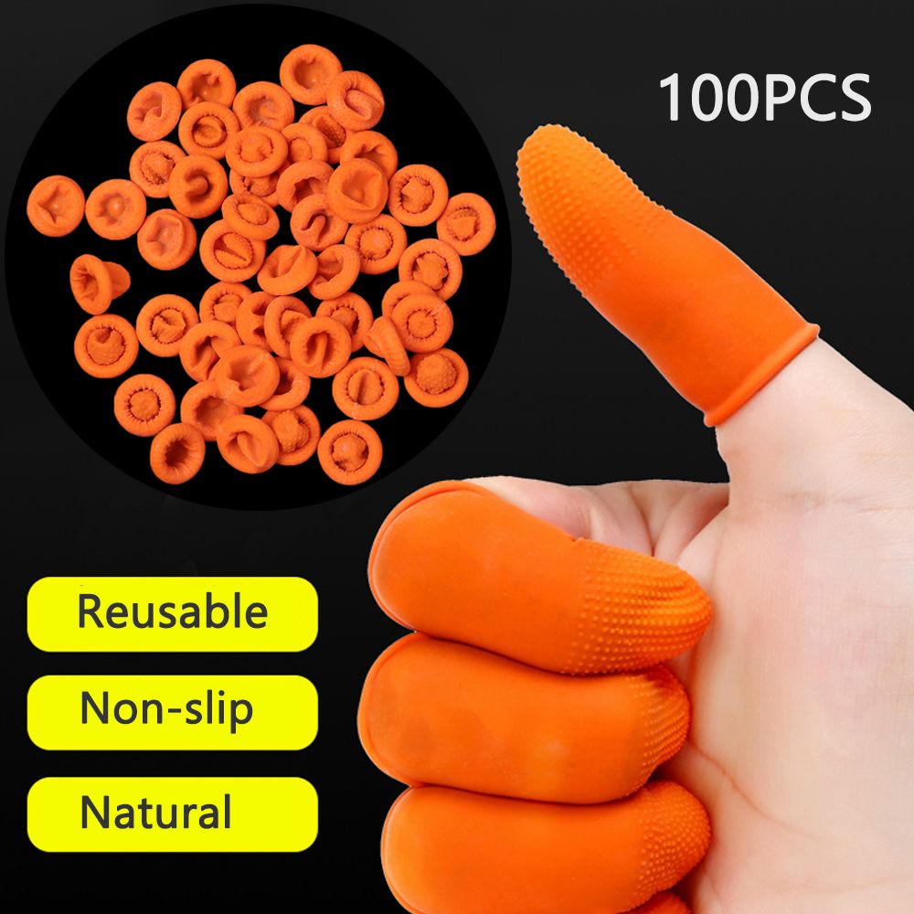 Rubber Glove Cleaning - 100 Adet Temizlik Aksesuarları Doğal Lateks
