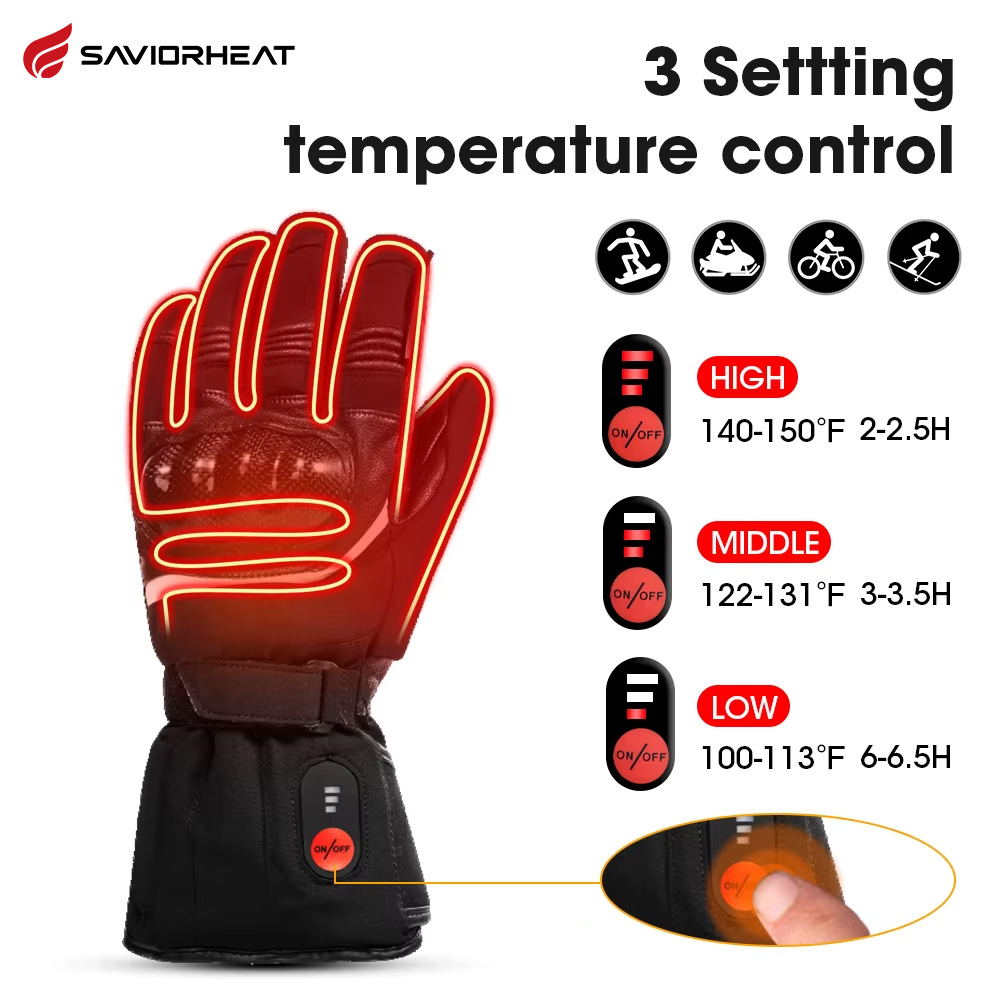 Heat Resistant Glove - Kurtarıcı ısı 100% su geçirmez motosiklet