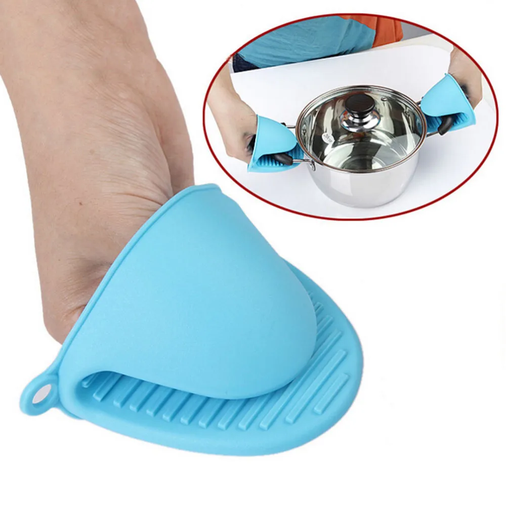 Oven Mitt Silicone - 2 adet mutfak fırın eldiveni silikon