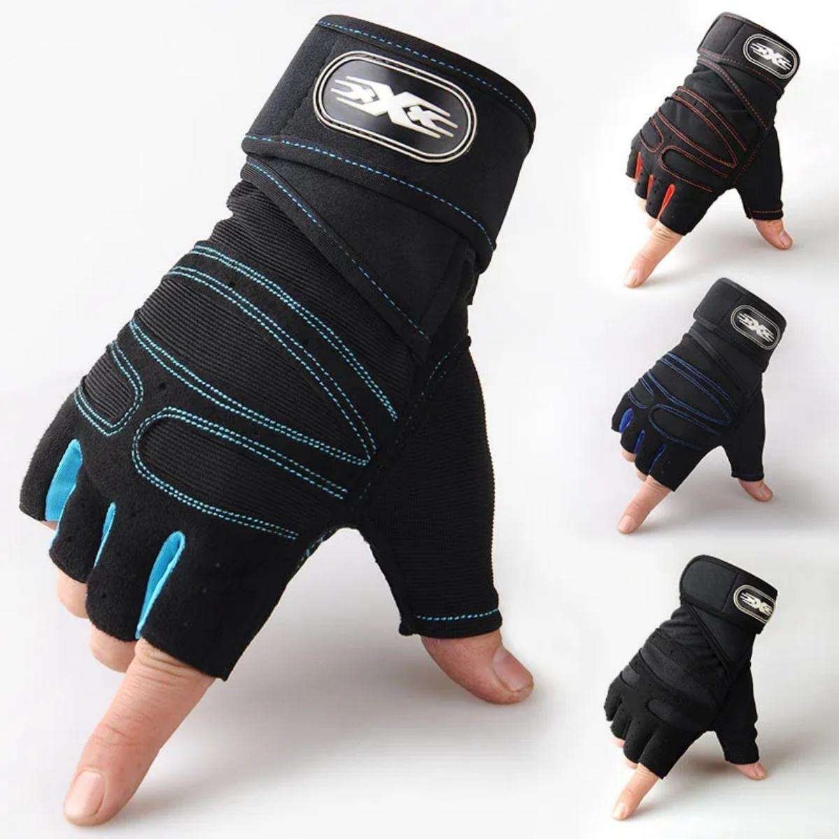 Workout Glove Gym - Spor ağırlık kaldırma bileklik eldiven spor