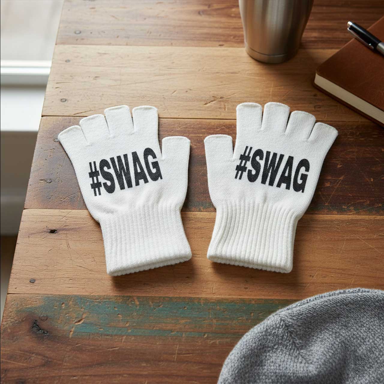 Fingerless Glove Knit - Unisex Parmaksız Eldivenler Günlük/Dış Mekan Kullanımı