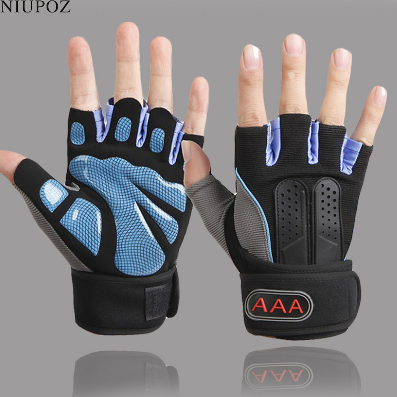 Workout Glove Gym - Yarım parmak Guantes koruyucu spor eldiven