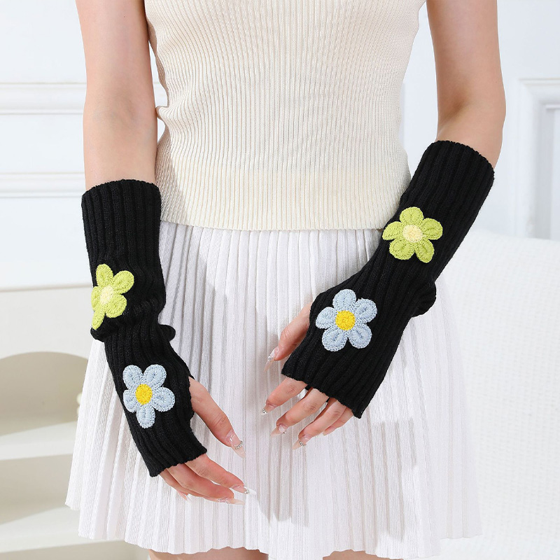 Y2k Aksesuarları Tatlı Pembe Ç - Fingerless Glove Knit incelemesi ve fiyatı