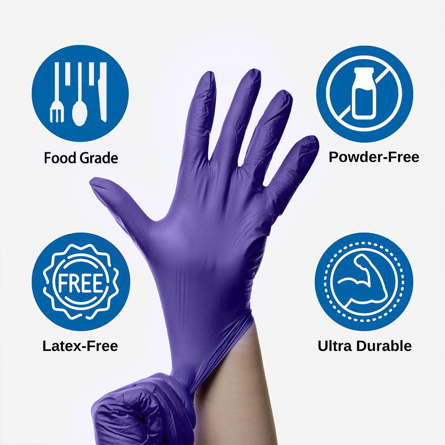 200 Adet Tek Kullanımlık Nitri - Exam Glove Nitrile incelemesi ve fiyatı