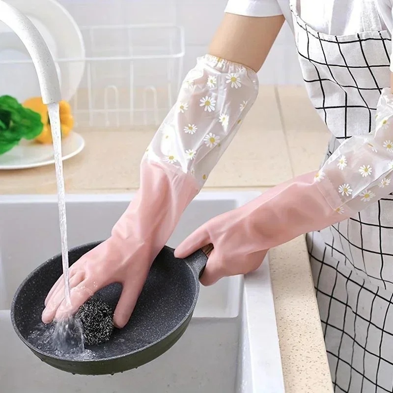Ev Tipi Uzun Kollu Lastik Eldi - Rubber Glove Cleaning incelemesi ve fiyatı