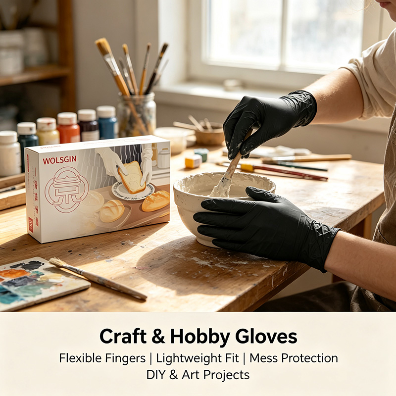 10/50/100/200 Adet Siyah Tek K - Rubber Glove Cleaning incelemesi ve fiyatı