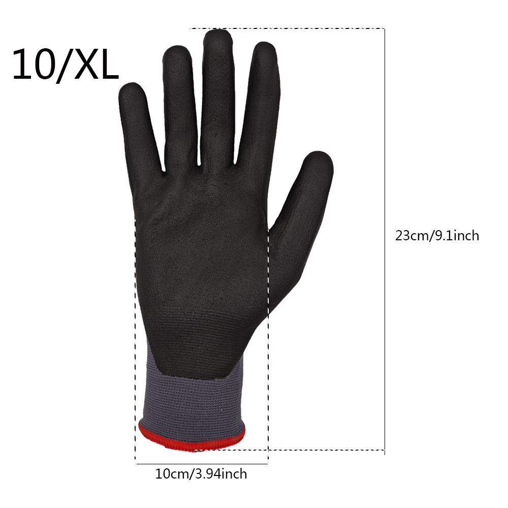 SAFETREE 10 Çift CE Naylon Güv - Nitrile Mechanic Glove incelemesi ve fiyatı