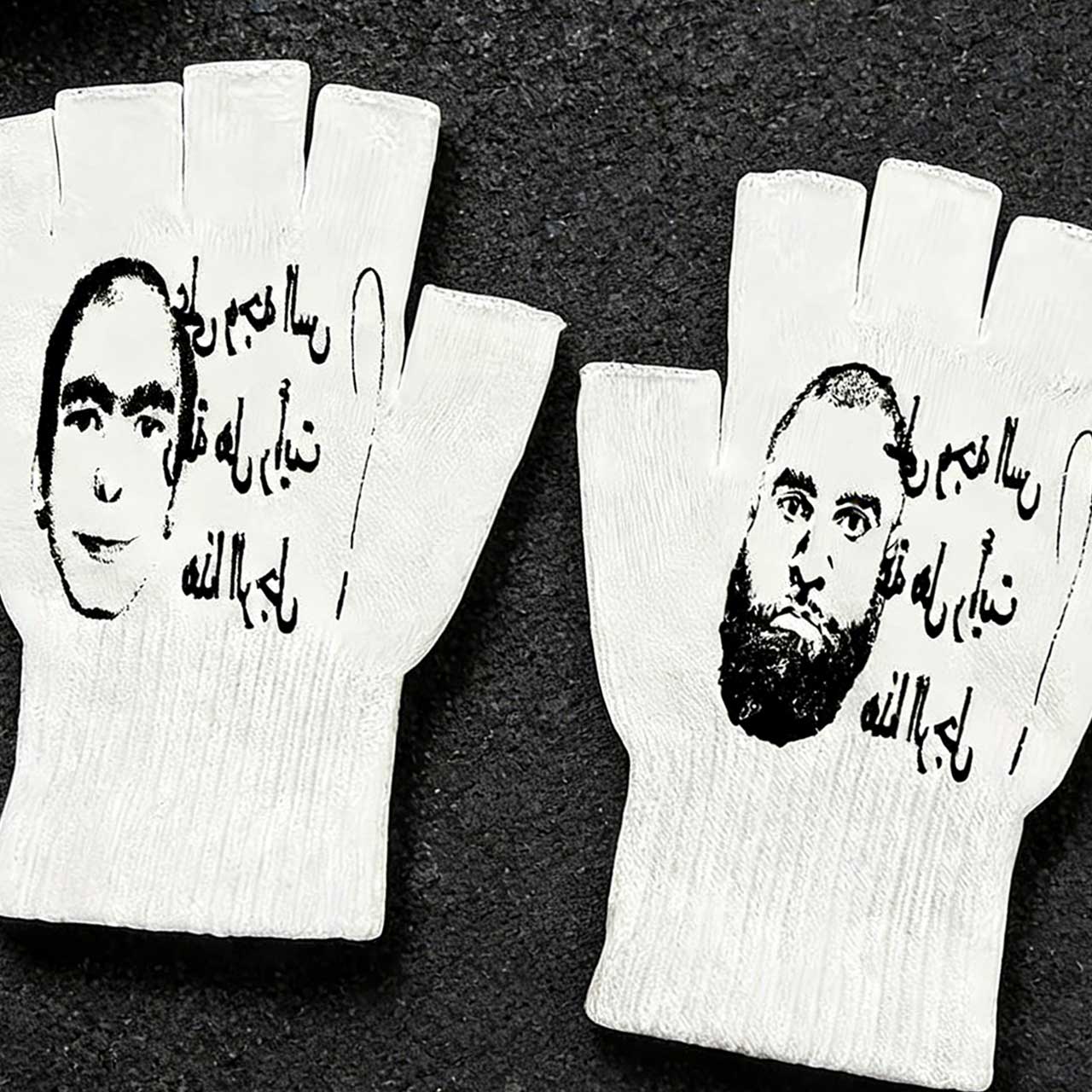 Y2K Retro Baskılı Parmaksız El - Fingerless Glove Knit incelemesi ve fiyatı