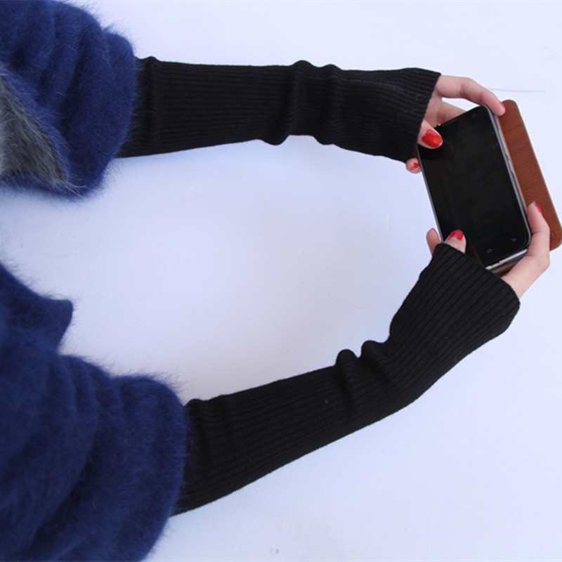 Toptan sonbahar kış 50cm kadın - Fingerless Glove Knit incelemesi ve fiyatı