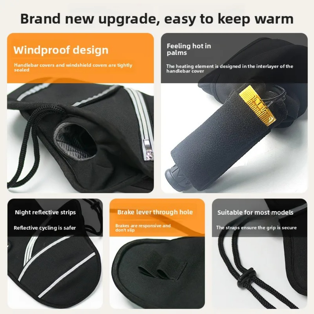 Motosiklet gidonu kış ısıtmalı - Heat Resistant Glove incelemesi ve fiyatı